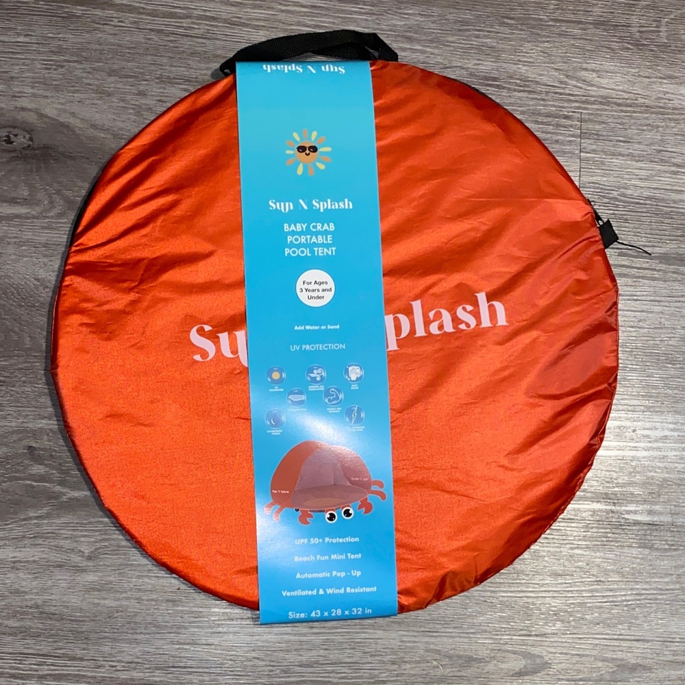 Sun N Splash Baby Crab Portable Pool Tent